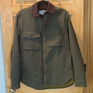 REI flannel shirt jacket Mens small